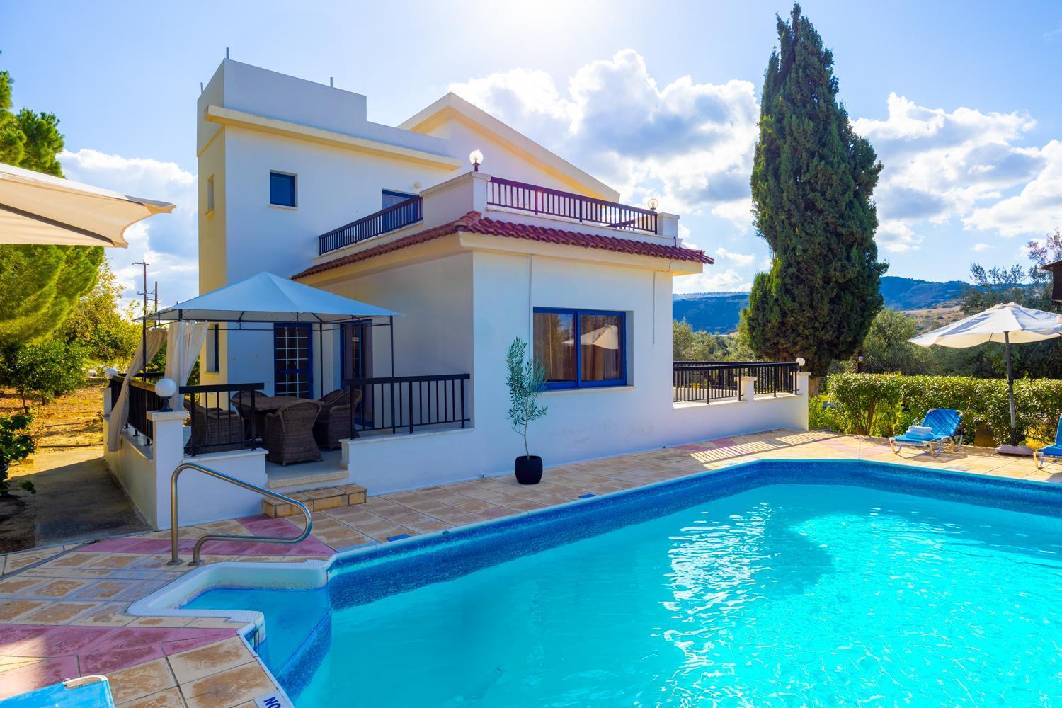 Villa Charoula Ena Polis Buitenkant foto